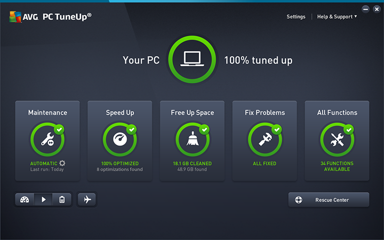 AVG PC TuneUp — imagen 1