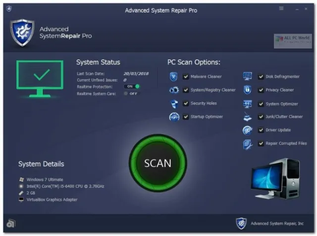 Advanced System Repair Pro — imagen 4