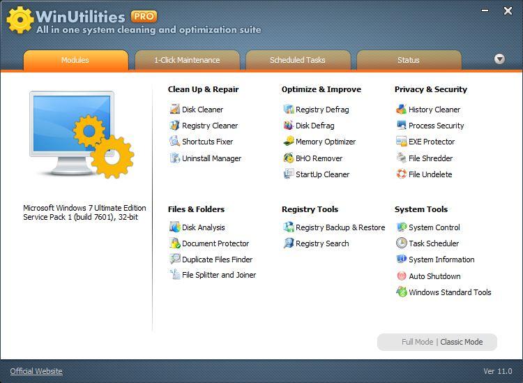 WinUtilities Professional Edition Full — imagen 5