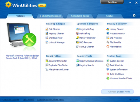 WinUtilities Professional Edition Full — imagen 4