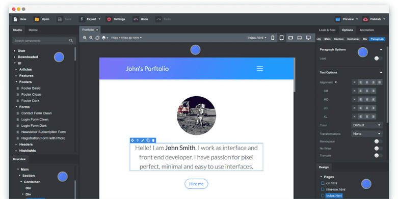 Bootstrap Studio — imagen 3