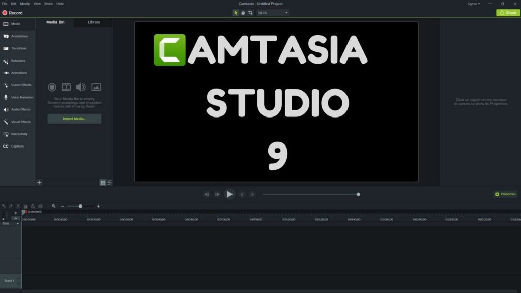 Camtasia Studio — imagen 1