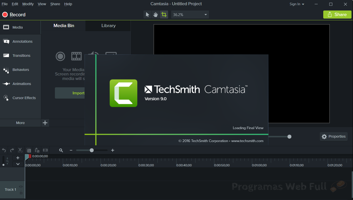 Camtasia Studio — imagen 2