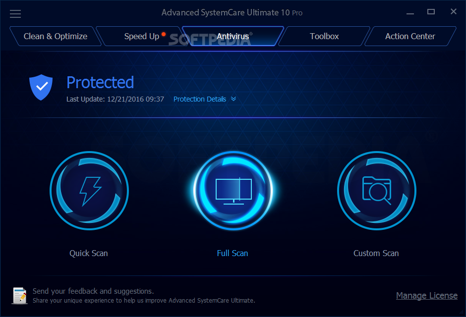 Advanced SystemCare Pro — imagen 1