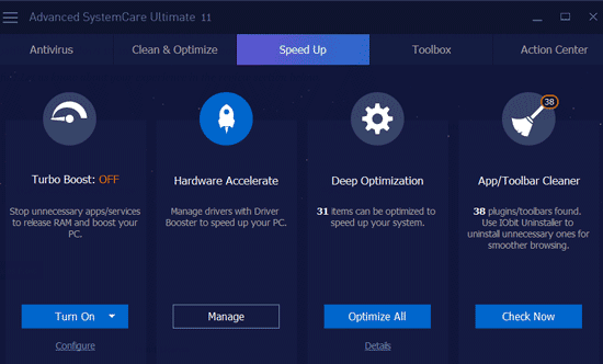 Advanced SystemCare Pro — imagen 3