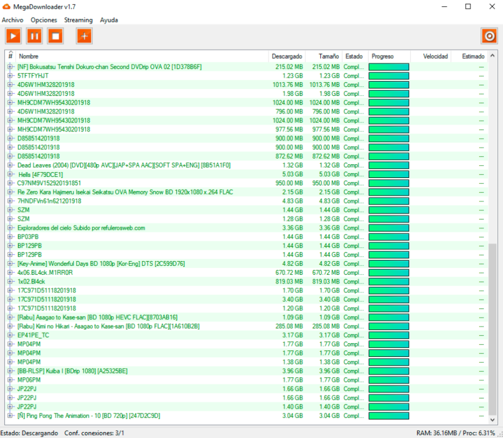 Megadownloader — imagen 1