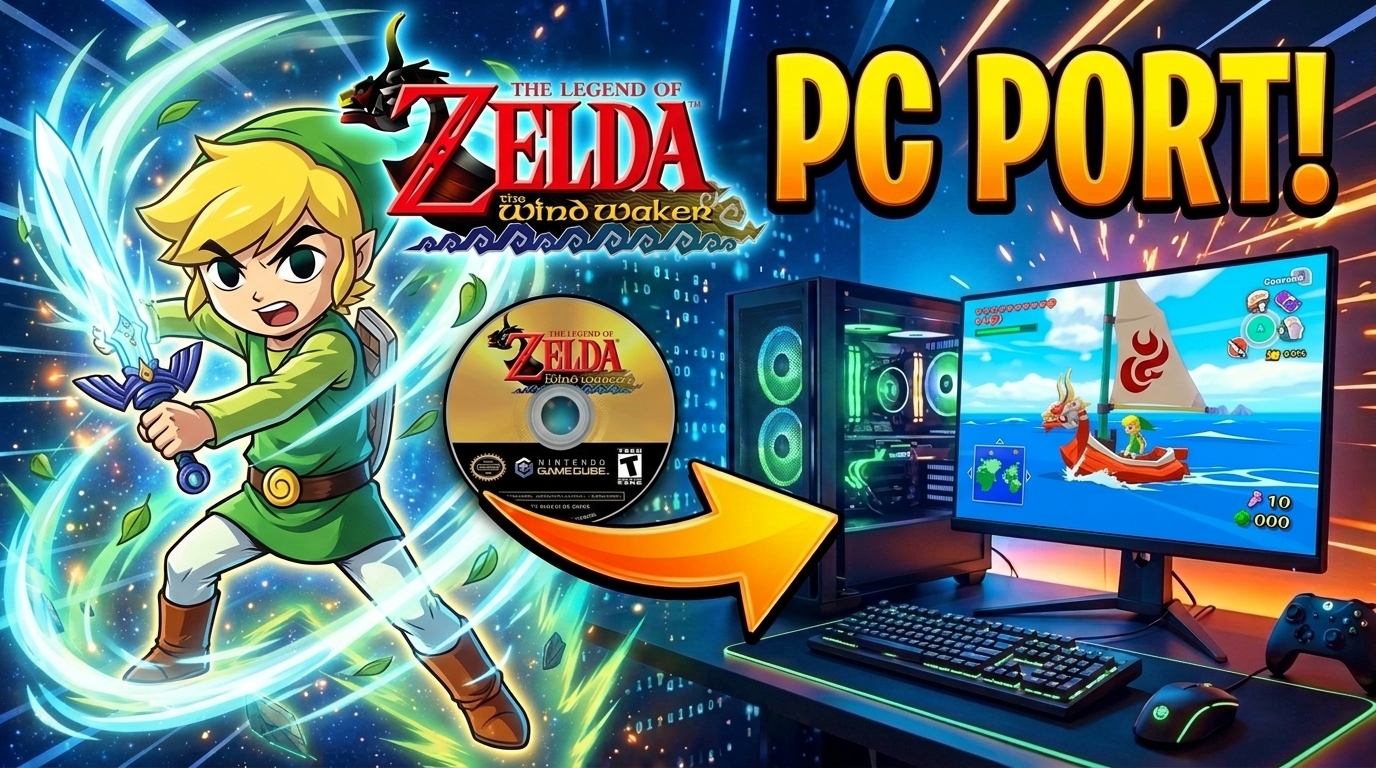 Zelda The Wind Waker PC Port — imagen 1